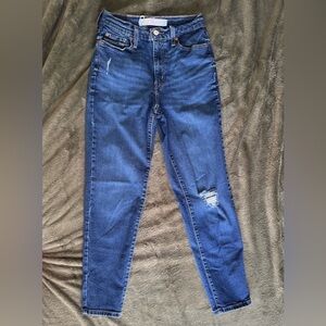 Signature by Levi Strauss Dark Blue Skinny Jeans size 3